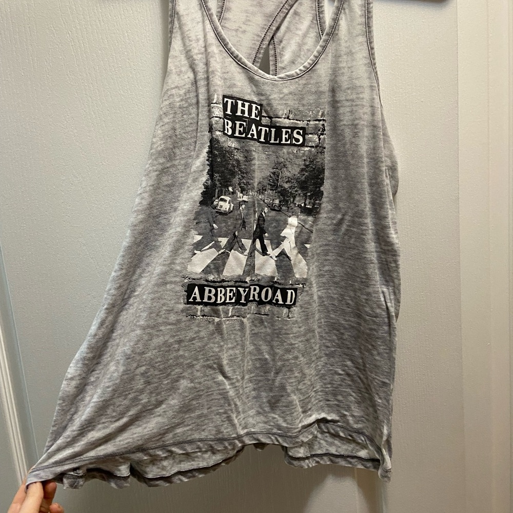 The Beatles Abbey Road Graphic Tank Top